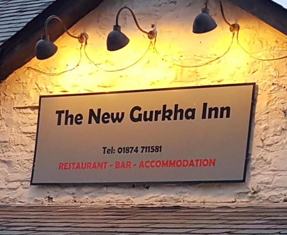 New Gurkha Inn Brecon Buitenkant foto